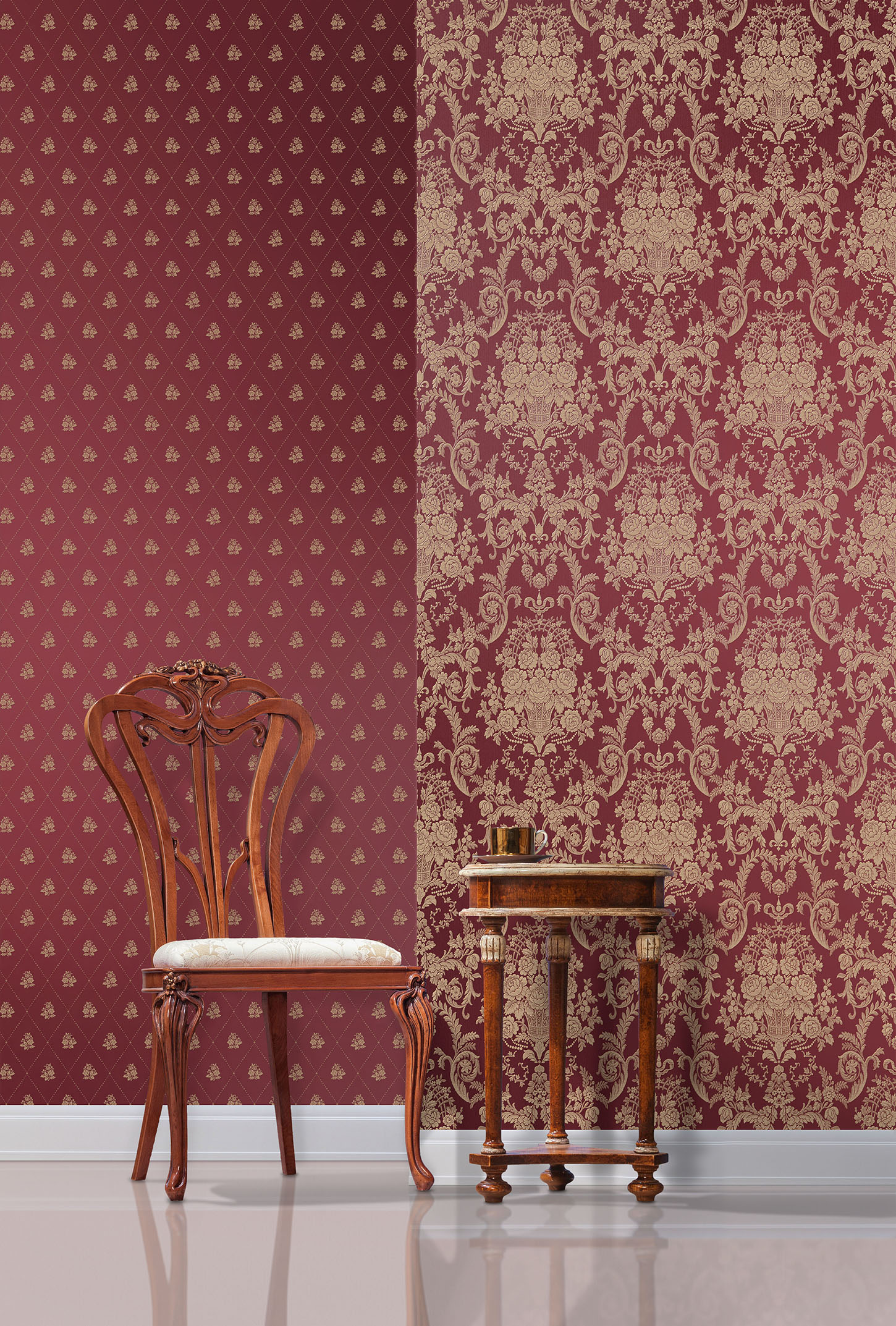 Обои Milassa Flos 8 020 10,05×1 фото в интерьере